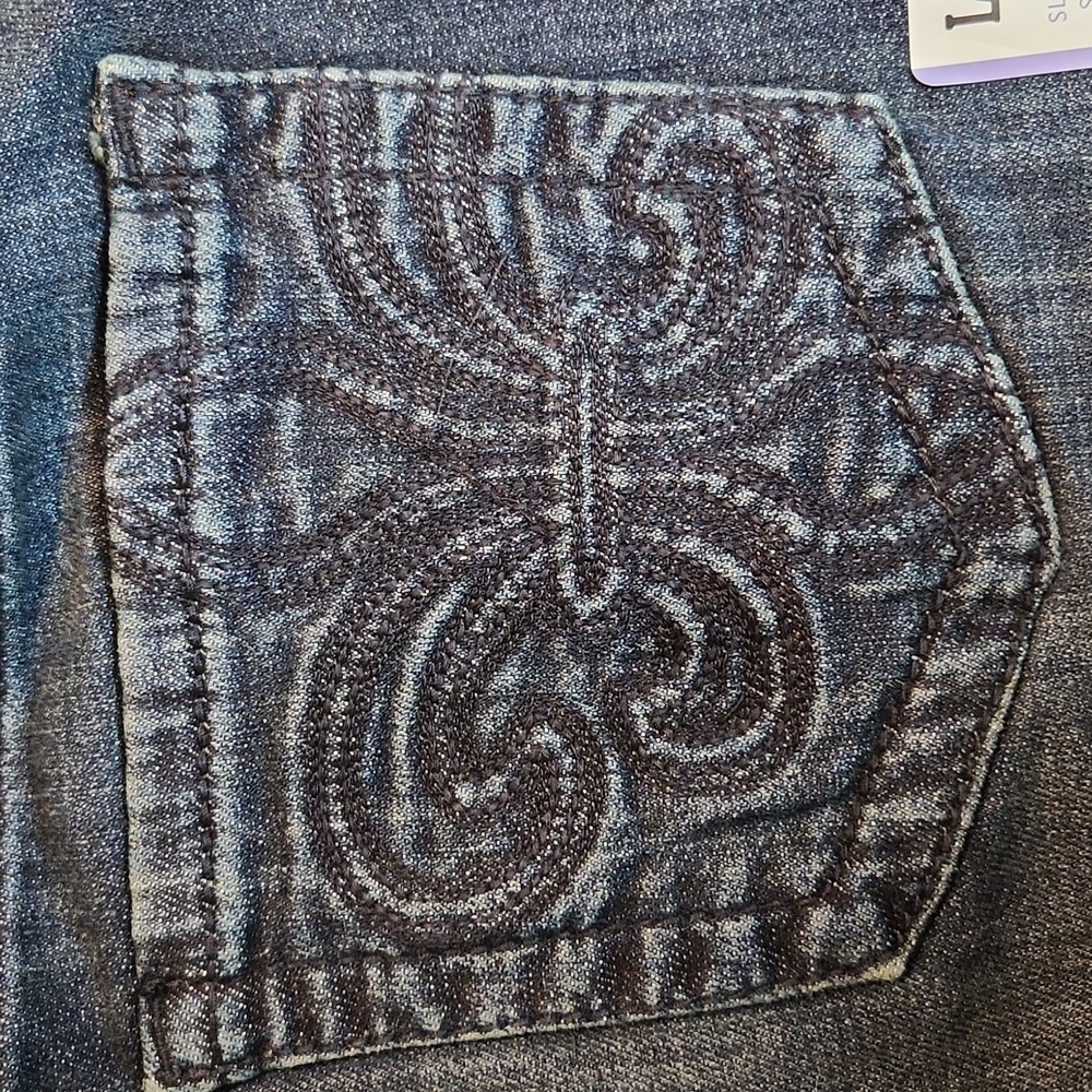 𝅺Lee slender secret stretch lower waist mid rise fit barely bootcut (code-B041) - Picture 3 of 3